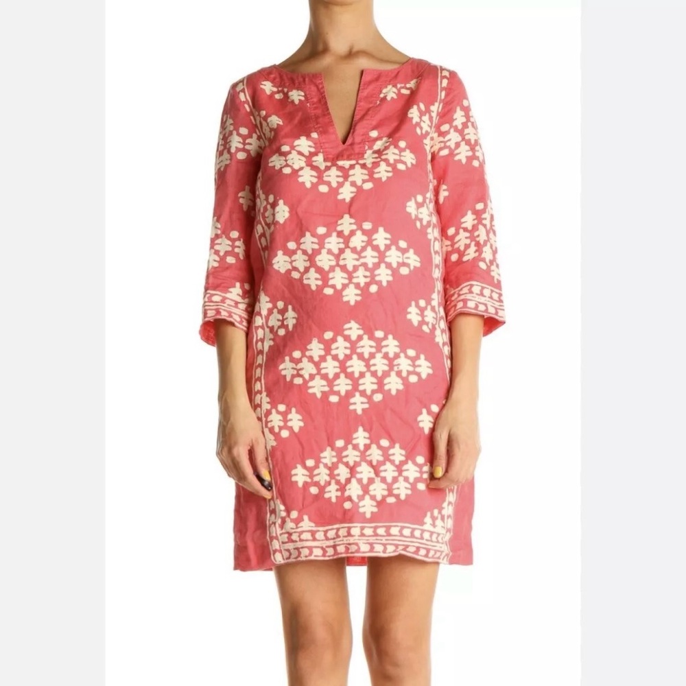 J. Crew “Java” linen dress
